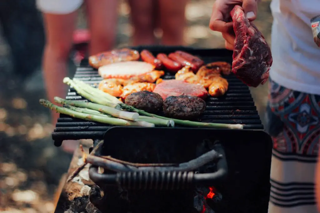 low carb grilled asparagus bbq