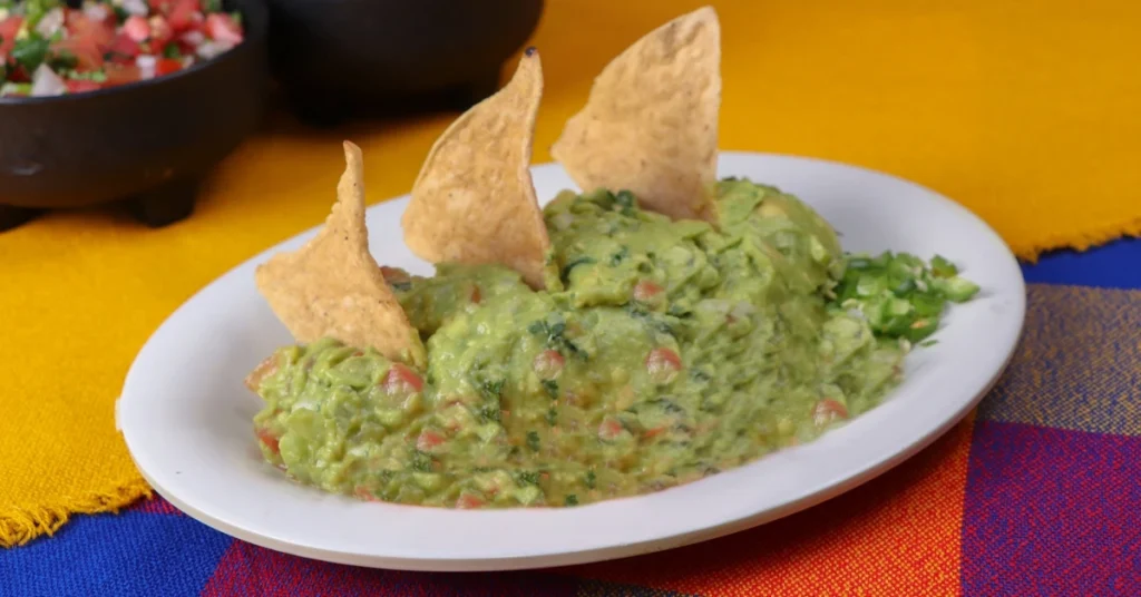 Low carb refried beans alternative guacamole