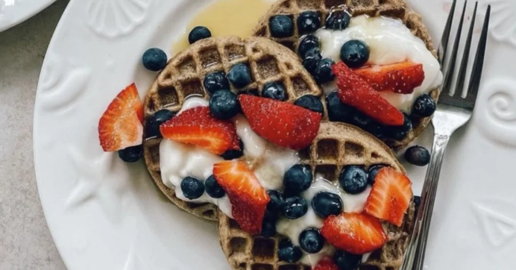 vans wholegrain low carb waffles