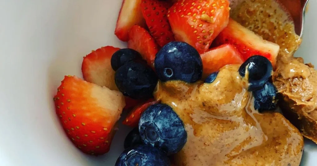 Almond  Nut Butter with Fruits