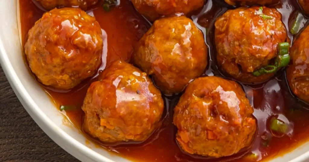 Low Carb Chicken Meatballs