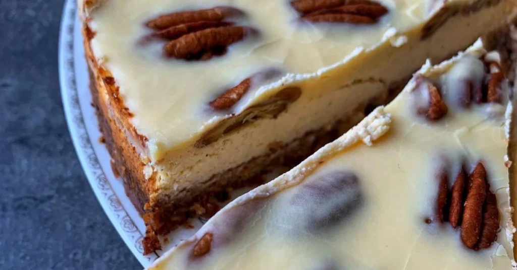 Low Carb Pecan Cheesecake