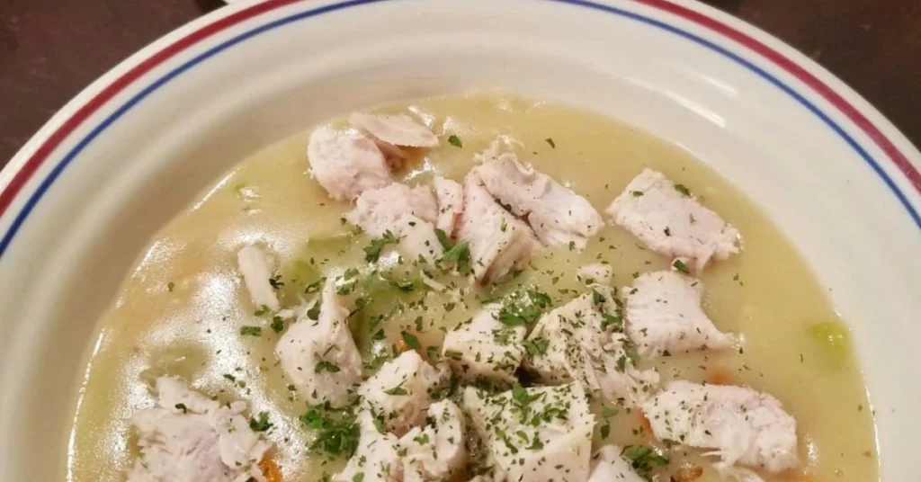 Low Carb Turkey Cream Soup