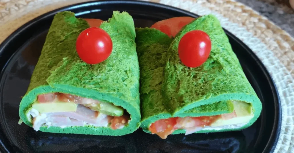 Spinach Wrap Burrito