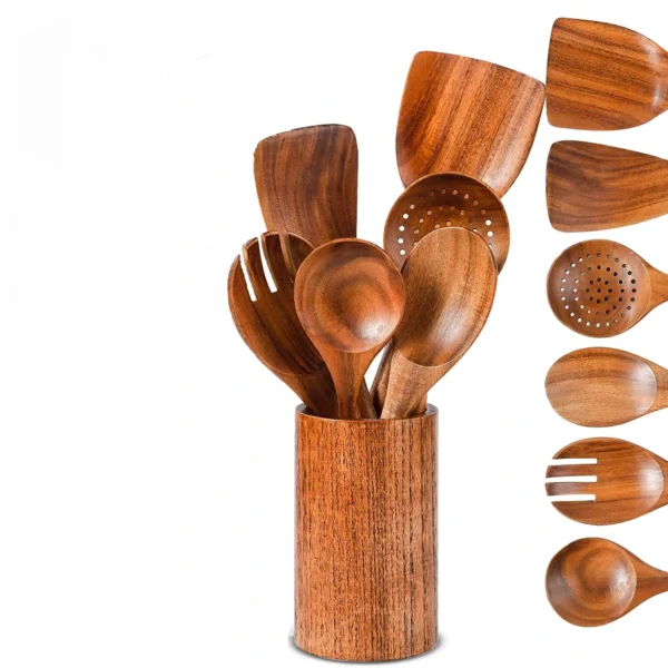 Organic Wooden Spoon Set