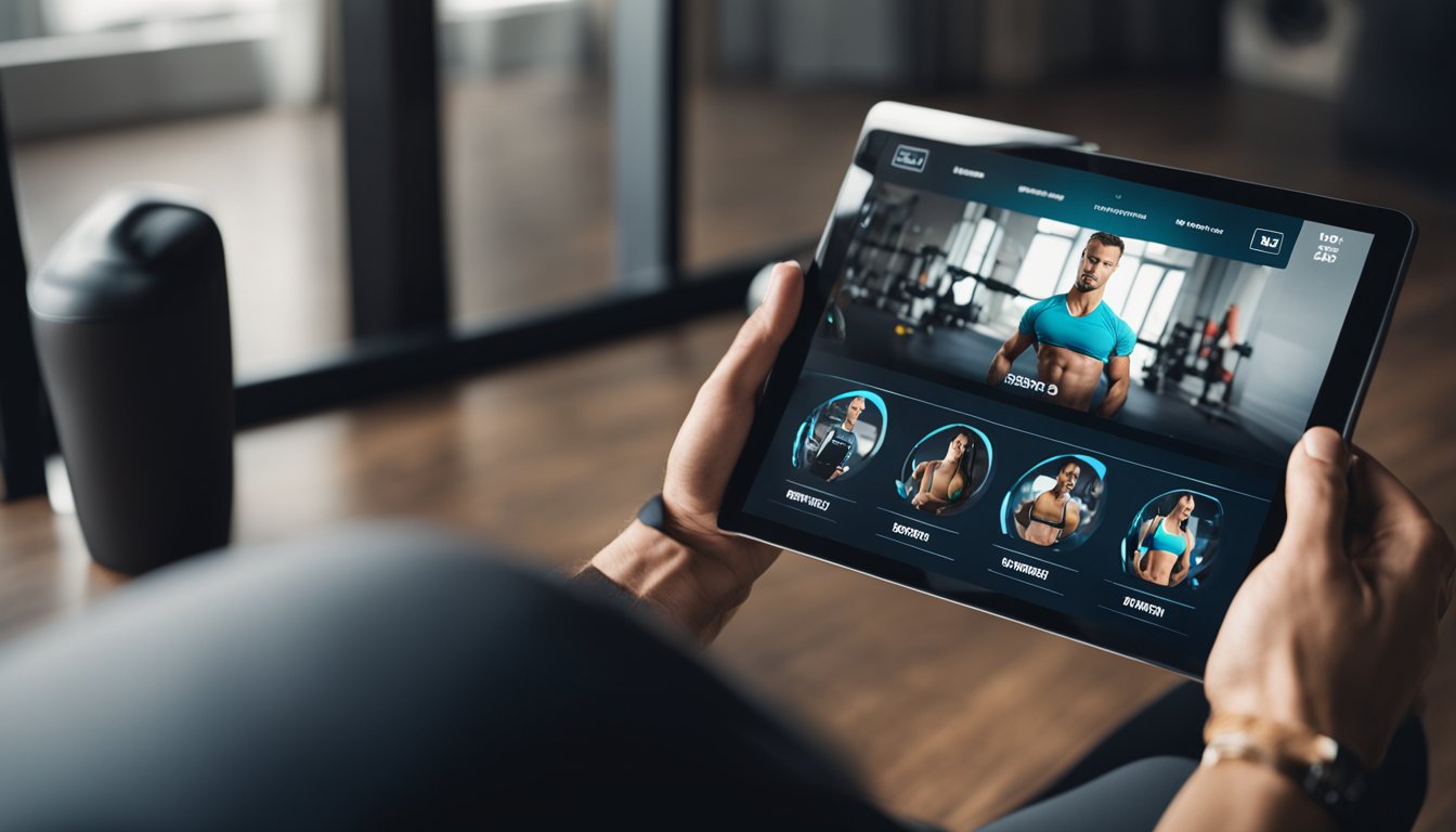 selecting a virtual fitness trainer