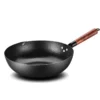 Uncoated Wok Cooking Pan