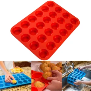 Silicone Mini Muffin Pan