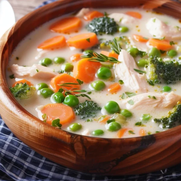 Creamy Low Carb Pot Pie Coup