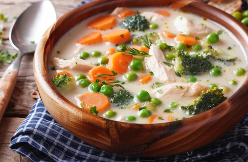 Creamy Low Carb Pot Pie Coup