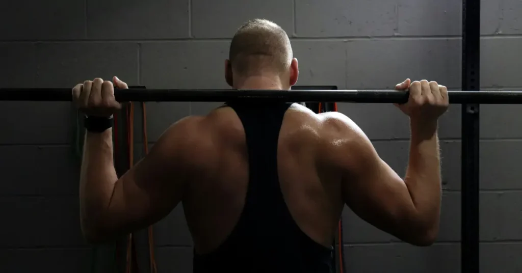 Shoulder Workout Exercises with a barbell